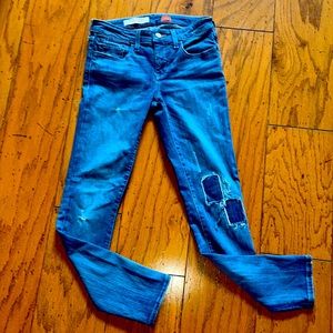 Anthro Pilcro, size 27 distressed jeans- so cute!